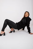 Cozy Hoodie & Leggings Set with Wide Waistband