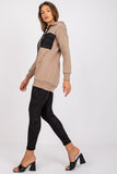 Cozy Hoodie and Leggings Set with Elastic Waistband