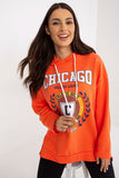 Loose Asymmetrical Hooded Women's Sweatshirt