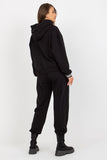 Cozy Hooded Sweatshirt Set with Tie-Waist Pants