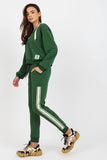 Cozy Hooded Sweatshirt Set with Pants and Pockets