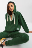 Cozy Hooded Sweatshirt Set with Pants and Pockets