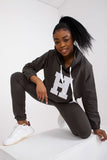 Cozy Hooded Sweatshirt Set with Pants and Pockets