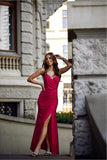 Elegant Open Back Maxi Dress with Glitter Accents