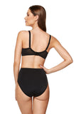 Classic Soft Bra with Tulle and Natural Shape Enhancer