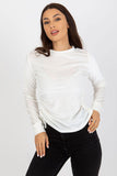 Adjustable Short Velour Blouse with Long Sleeves