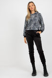 Animal Print Velour Hoodie & Pants Set for Cozy Comfort