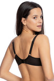 Elegant Black Lace Semi-Padded Cup Lingerie Set