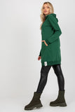 Cozy Hooded Sweat Dress with Long Sleeves and Pockets