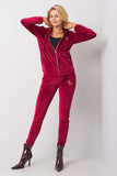 Cozy Velour Hoodie & Pants Set with Pockets
