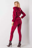 Cozy Velour Hoodie & Pants Set with Pockets