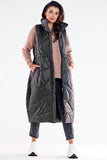 Oversized Zippered Vest for Stylish Autumn Looks