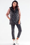 Quilted Hooded Vest - Cozy & Stylish for Autumn