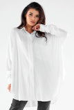 Oversized Long Sleeve Shirt for Versatile Styling