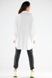 Oversized Long Sleeve Shirt for Versatile Styling