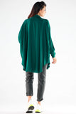 Feminine Oversize Long Sleeve Shirt for Versatile Styling