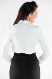 Elegant Long-Sleeved Classic Cut Shirt with Buttoned Cuffs