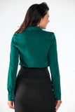 Elegant Long-Sleeved Classic Cut Shirt with Buttoned Cuffs