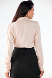 Elegant Long-Sleeved Classic Cut Shirt with Buttoned Cuffs