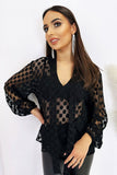 Elegant Chiffon Blouse with Versatile Tie Neckline