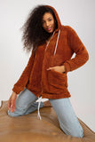 Cozy Fur Zip-Up Hoodie with Large Slip Pockets