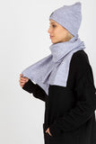 Cozy Angora Hat and Scarf Winter Set