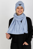 Cozy Angora Hat and Scarf Winter Set