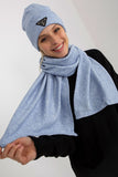 Cozy Angora Hat and Scarf Winter Set