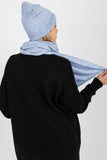 Cozy Angora Hat and Scarf Winter Set