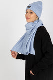 Cozy Angora Hat and Scarf Winter Set