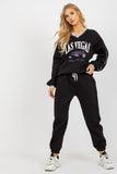 Cozy Heart Neckline Sweatshirt and Pants Set
