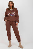 Cozy Heart Neckline Sweatshirt and Pants Set