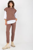 Cozy 3-Piece Sweatsuit Set with Blouse and Long Pants