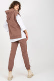 Cozy 3-Piece Sweatsuit Set with Blouse and Long Pants