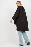Loose Asymmetrical Women's Hoodie with Long Sleeves