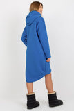 Extended Zip-Up Hoodie with Side Pockets