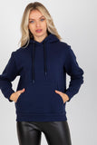 Cozy Women's Hooded Sweatshirt with Kangaroo Pocket