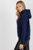 Cozy Women's Hooded Sweatshirt with Kangaroo Pocket