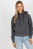 Cozy Long Sleeve Hooded Women's Sweatshirt with Pocket