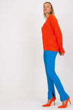 Long Sleeve Button Closure Women's Sweater in Acrylic