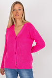 Women's Button Closure Long Sleeve Sweater - Acrylic