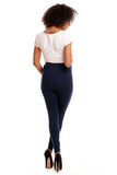 Comfortable Pressureless Pregnancy Leggings with Tummy Panel