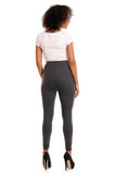 Comfortable Pregnancy Leggings with Tummy Panel Support