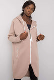 Extended Cut Women's Zippered Hoodie with Pockets