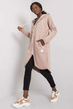 Extended Cut Women's Zippered Hoodie with Pockets