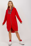 Extended Cut Women's Zip-Up Hoodie with Pockets
