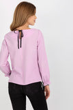 Elegant Long Sleeve Blouse with Lace Detailing