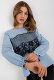 Elegant Long Sleeve Lace Blouse for Any Occasion