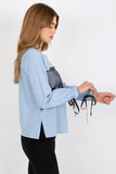 Elegant Long Sleeve Lace Blouse for Any Occasion