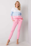 Colorful Sweatshirt Set with Long Pants and Pockets